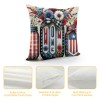 Ulloord Decorations pillow Covers Star and Strip Throw pillows Patriotic pillows Independence Day Decor Cushion Case