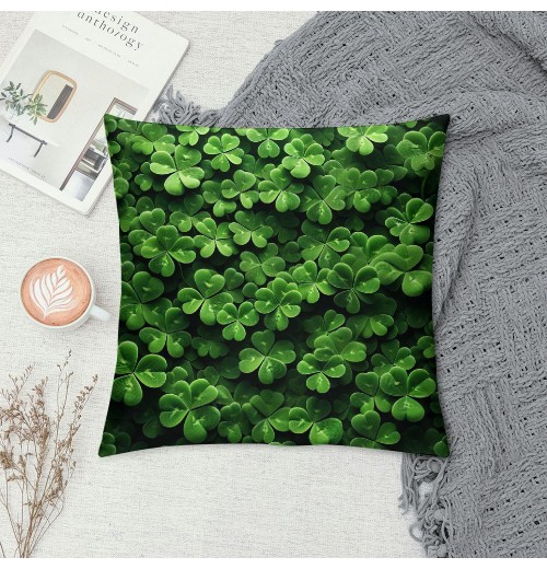 Ulloord St Patricks Day pillow Covers St Patricks Day Decorations for Home Lucky St Patricks Day Decorative Throw pillows Farmhouse St Patricks Day Decor