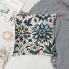 Ulloord Decorations pillow Covers Buffalo Plaid Floral Throw pillow Covers Patriotic pillows Decor Cushion Case for Home