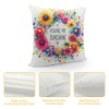 Ulloord Summer pillow Covers Summer Vibers pillows Decorative Throw pillows Summer Decorations Farmhouse Decor Cushion Case for Sofa Couch