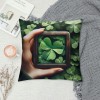 Ulloord St Patricks Day pillow Covers St Patricks Day Decorations for Home Lucky St Patricks Day Decorative Throw pillows Farmhouse St Patricks Day Decor