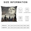 Ulloord Throw pillow Covers Halloween Skull Vintage&nbsp;Mediaeval Style&nbsp;Retro Home Decorative pillow Case &nbsp; Design Cushion Cover