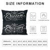 Ulloord Quote Word pillow Covers Oil Painting Animal Bee Pattern Throw pillow Case Cushion Cover White Super Soft Couch Decorative pillow Cover