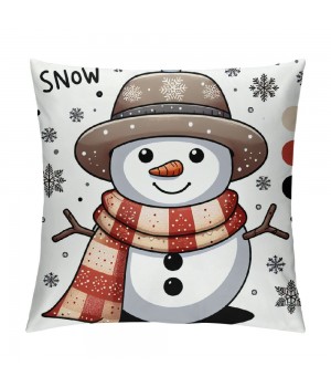 Christmas man pillow Covers man I Smell Throw pillow Cover Holiday Cushion Case Decoration for Sofa Couch