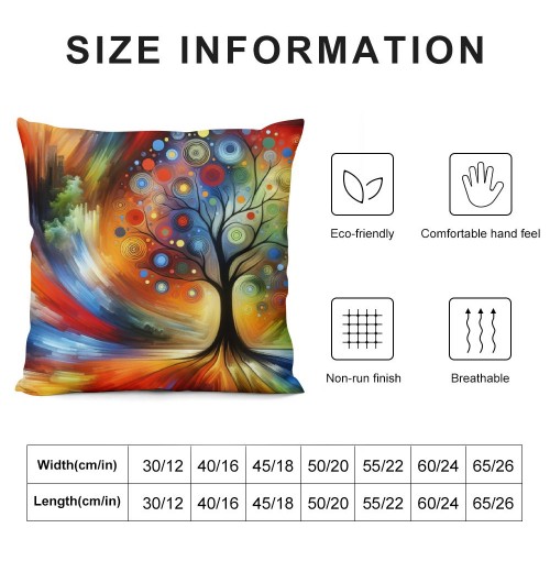 Ulloord Throw pillow Covers Oil Painting Square Home Decorative Cushion Cover for&nbsp;pillow Cases