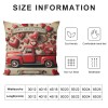  Vintage Wood&nbsp;Valentines Throw pillow Covers Happy Valentine's Day Quote pillow Case Retro Farmhouse pillow Cover Love Gift Cushion Cover for Couch