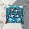  Throw pillow Cover Ocean Theme Beach Decorative pillow Cover Square Beautiful Cushion Cover Super Soft&nbsp; pillow Cases for Sofa Bedroom