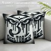  Halloween October 31 pillow Case Cushion Cover Square Throw pillow Cover Decor Couch Sofa Bed