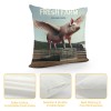 Ulloord Vintage Farmhouse Pig pillow Covers Poultry Pig Throw pillow Case Cushion Cover Fresh Farm Lettering Rustic Farm pillow Cover for Sofa 