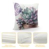  Oil Painting Tropical Plant pillow Cover Green Succulent with&nbsp; Decorative Cushion Case Cover Square pillow Case