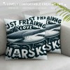 Sharks Ocean Animals Themed pillowcase Decorations for Home, I Just Freaking Love Sharks Okay Throw pillow Cover, , Shark Lover 