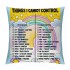 Ulloord Things I Can Control Calming Strategies Mental Health Throw pillow Case Cover ,Boho Rainbow Colors Decorations For Home School Counselling Office Therapy Office,Boys Girls Teens Gifts