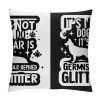 It's Not Dog Hair It's Glitter Decorative Throw pillow Case Cover Funny Decorations For Home Bedroom Girl Room Office, Owners 