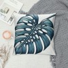 Palm Leaves Decorative Throw pillow Cover Case Palm Leaves Leaf Outdoor Home Plant Cushion Cover