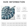 Palm Leaves Decorative Throw pillow Cover Case Palm Leaves Leaf Outdoor Home Plant Cushion Cover