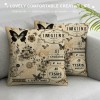 Ulloord &nbsp;Adorable Animals Farm pillow Cover Rabbit Bee&nbsp;Hedgehog&nbsp;Dragonfly French Style pillow Case Lovely Animal Cushion Cover for Sofa Couch Bedroom