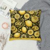 Ulloord Farm Fresh Lemon Throw pillow Covers Summer Lemon Truck Outdoor Farmhouse pillow Cases with Hidden Zipper Decor Home Sofa Bedroom