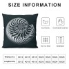 Ulloord  Vintage Ocean pillow Covers Marine Starfish Sea Conch Shell Decorative pillows Cover Summer Beach Coastal Theme pillow Cases Cushion Cover Outdoor Decor