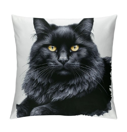  pillow Covers Animal&nbsp;Adorable Cat Decorative pillow Covers Oil Painting pillowcase Square Cushion Covers