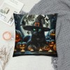  Halloween Throw pillow Case Pumpkin Decorative Home pillow Covers Witch Hat Square pillowcase Decor Men Women Sofa Bed