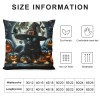  Halloween Throw pillow Case Pumpkin Decorative Home pillow Covers Witch Hat Square pillowcase Decor Men Women Sofa Bed