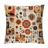 Ulloord Throw pillow Covers African Tribe Ethnic Series Patchwork Style with Cultural Ancient Motifs Print Decorative Cushion Cases Outdoor pillowcases Home Decor