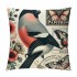 Ulloord Throw pillow Covers Vintage Floral Bird Throw pillow Case Cushion Cover Butterfly Decorative pillowcase Sofa Home Decor