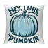 Ulloord  Blue Pumpkin pillow Cover Autumn Harvest Decorative Throw pillow Cases Super Soft Fall&nbsp;Season Cushion Cover Decoration Thanksgiving Sofa Couch pillows Cover (Pumpkin-C)