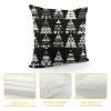 Ulloord  Christmas pillow Covers Christmas Tree Decoration pillows Farmhouse pillow Covers Trees pillow Case Indoor Holiday Cushion Cover for Sofa Couch