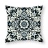 Ulloord Floral pillow Covers, Gray Geometric Modern Abstract Decorative pillow Covers, pillow Cushion Cases for Room Sofa Bed Home Decor