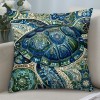 Throw pillow Covers Ocean Marine Animal Set pillow Cases Cushion Cover for Home Sofa Office