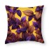  Throw pillow Covers for Couch and Bed Leaves of Palm Tree Growth Ecology Botany Decorative Square Home Decor Accent pillow Case Purple-Brown