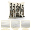  Throw pillow Covers Ethnic Series Vintage Tribe Lady Art Painting Style Decorative Cushion Cases Outdoor pillowcases Home Decor