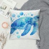 Ulloord Sea Turtle Throw pillow Cover Summer Ocean Beach Theme Decor Cushion Case Super Soft Marine Animals Decorative pillow Covers for Home Sofa Couch