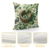 Ulloord  pillow Covers Vintage Bird Nest Decorative Throw pillow Case Cushion Cover for Bed Office Living Room Sofa 