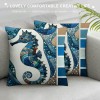 Ulloord  Throw pillow Covers Ocean Marine Animal Set Outdoor Decorative pillow Cases Cushion Cover for Home Sofa Office