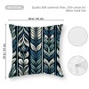 Ulloord Geometric Home Decorative pillow Covers Inches Modern Pattern pillow Cover Blue Green pillow Cases Square Indoor Outdoor Cushion Cover for Sofa Bedroom