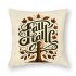 Ulloord Hello Fall Yall pillow Covers Fall Decor Black Buffalo Plaids Autumn Leaves Maple Trees Throw pillow Cases Outdoor Farmhouse Decorations Cushion Cover for Thanksgiving