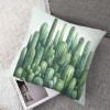 Ulloord Home Throw pillow Covers Green Tropical Plants Farmhouse pillow Cases Outdoor Summer Plant pillows Cover Cushion Case Super Soft Sofa Couch pillow Sham(Plant)