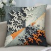 Ulloord Home Throw pillow Covers Color Geometry Decorative pillow Cover Floral Flower Pattern Farmhouse pillow Cases Sofa Couch Cushion Cover Decor (Color), Yellow