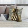 Ulloord pillow Covers Decorative Throw pillow Case in Black White Stripes pillow Case Square Cushion Cover for Sofa Bedroom