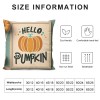 Ulloord Fall Decor pillow Covers Pumpkin Farmhouse Decorations Throw Cushion Case for Fall Thanksgiving Home Decorative pillows