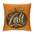 Ulloord Fall pillow Covers Farmhouse Decorations Orange Stripes Outdoor Autumn pillows Decorative Throw Cushion Case for Home Couch Decor