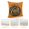 Ulloord Fall pillow Covers Farmhouse Decorations Orange Stripes Outdoor Autumn pillows Decorative Throw Cushion Case for Home Couch Decor