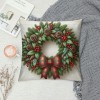 Ulloord Christmas pillow Covers Farmhouse Xmas Decorations Merry Truck Winter Holiday Decor Throw Cushion Case for Home Couch