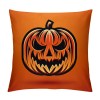 Ulloord Halloween Decor pillow Covers Halloween Decorations Farmhouse Saying Orange Black Outdoor Fall pillows Decorative Throw Cushion Case for Home Couch