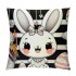 Ulloord Easter pillow Covers, Decorative Easter Bunny Eggs pillow Covers Spring Decorations for Living Room Sofa Couch Bed Patio Indoor Outdoor Home Decor