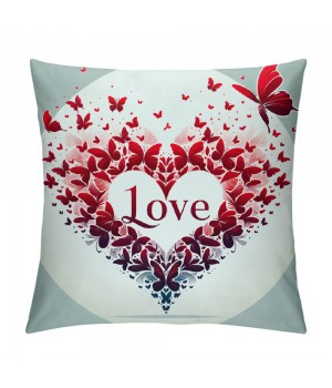 Ulloord Valentines Day pillow Covers Spring Farmhouse Decor Holiday Decorations Throw Cushion Case for Home Decorations