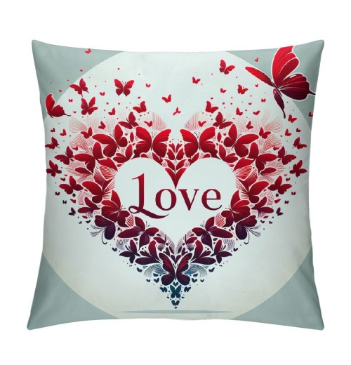 Ulloord Valentines Day pillow Covers Spring Farmhouse Decor Holiday Decorations Throw Cushion Case for Home Decorations