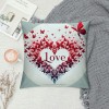 Ulloord Valentines Day pillow Covers Spring Farmhouse Decor Holiday Decorations Throw Cushion Case for Home Decorations